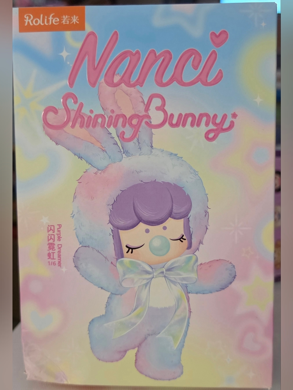 Nanci Shining Bunny Series Plush "Purple Dreamer" - Picture 14 of 15